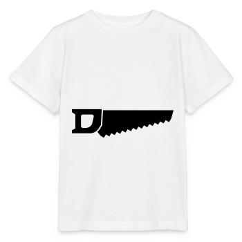 Saw icon icon - Stanley/Stella MINI CREATOR Kids’ T-Shirt - white - Front - Maike (125cm)
