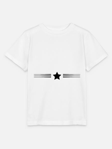 stern linie - Stanley/Stella Kinder T-Shirt MINI CREATOR  - Weiß