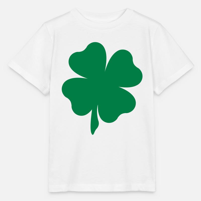 trèfle - T-shirt bio MINI CREATOR Stanley/Stella Enfant - blanc