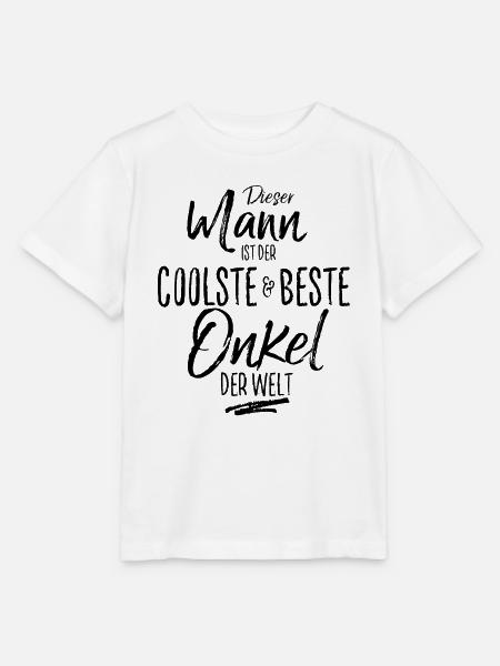 onkel der Beste (s) - Stanley/Stella Kinder T-Shirt MINI CREATOR - Weiß