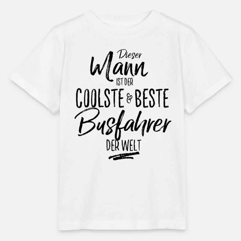 busfahrer der Beste (s) - Stanley/Stella Kinder T-Shirt MINI CREATOR  - Weiß