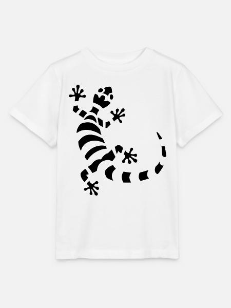 Gecko - Stanley/Stella Kinder T-Shirt MINI CREATOR - Weiß