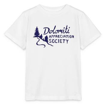 Dolomit Anerkennung Hand gezeichnet - Stanley/Stella Kinder T-Shirt MINI CREATOR  - Weiß - Vorne - Maike (125cm)