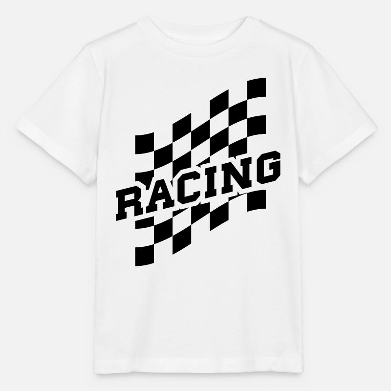 Racing - T-shirt bio MINI CREATOR Stanley/Stella Enfant - blanc