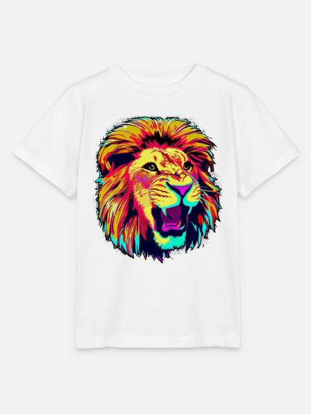 Lion - Stanley/Stella Kinder T-Shirt MINI CREATOR - Weiß