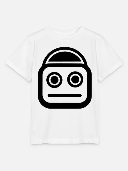 Kleiner Roboter - Stanley/Stella Kinder T-Shirt MINI CREATOR - Weiß
