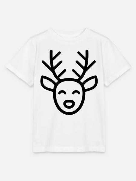 Weihnachtsrentiere - Stanley/Stella Kinder T-Shirt MINI CREATOR - Weiß