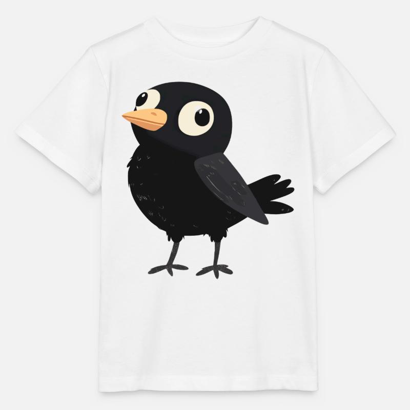 petit oiseau stupide - T-shirt bio MINI CREATOR Stanley/Stella Enfant - blanc