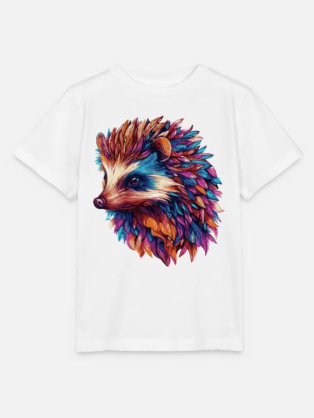 Igel Bunt - Stanley/Stella Kinder T-Shirt MINI CREATOR - Weiß