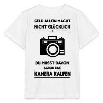 Fotografie Fotografieren Kamera Fotograf Spruch - Stanley/Stella Kinder T-Shirt MINI CREATOR  - Weiß - Vorne - Maike (125cm)