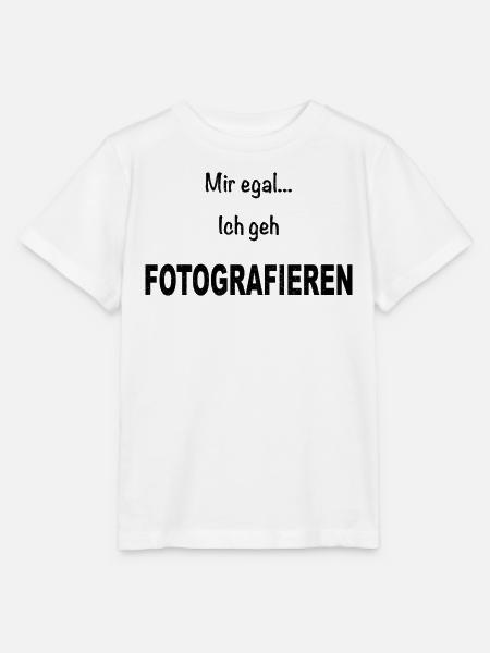 Fotografie Fotografieren Kamera Fotograf Spruch - Stanley/Stella Kinder T-Shirt MINI CREATOR - Weiß