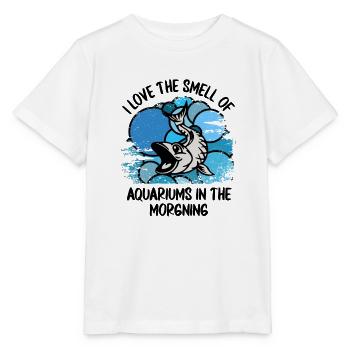 Aquarium Aquarists Fish Ornamental fish Aquaristics - Stanley/Stella MINI CREATOR Kids’ T-Shirt - white - Front - Maike (125cm)