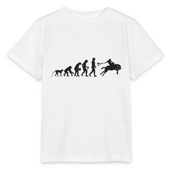 Evolution Rodeo - T-shirt bio MINI CREATOR Stanley/Stella Enfant - blanc - Devant - Maike (125cm)
