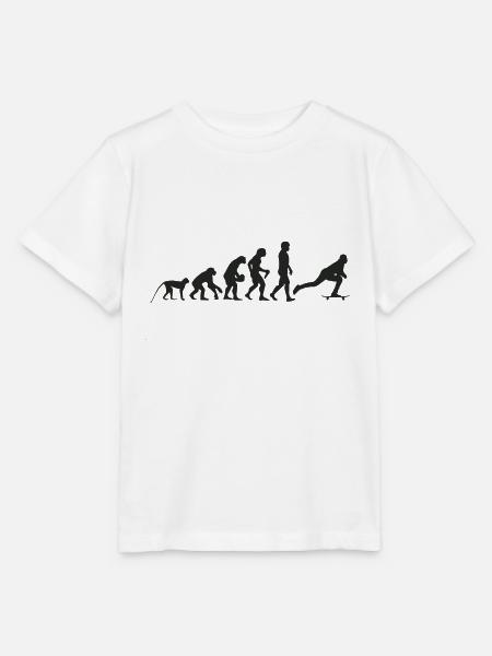 Evolution Skate - Stanley/Stella Kinder T-Shirt MINI CREATOR - Weiß