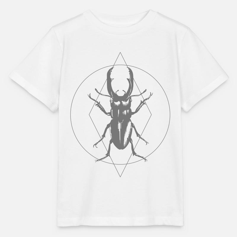 Hirschkäfer - Stanley/Stella Kinder T-Shirt MINI CREATOR  - Weiß