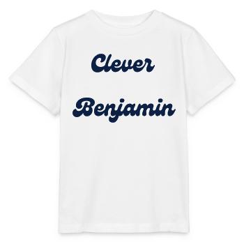 Clever Benjamin - Stanley/Stella Kinder T-Shirt MINI CREATOR  - Weiß - Vorne - Maike (125cm)