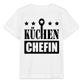Küchenchefin - Stanley/Stella Kinder T-Shirt MINI CREATOR  - Weiß - Vorne - Maike (125cm)