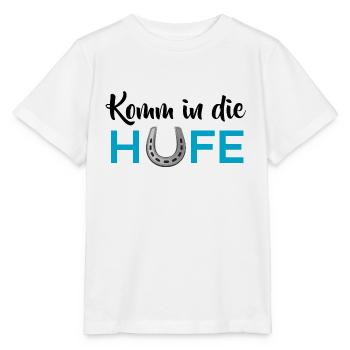 Komm in die Hufe - Stanley/Stella Kinder T-Shirt MINI CREATOR  - Weiß - Vorne - Maike (125cm)