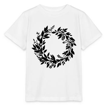 Couronne de laurier Or Anniversaire Enterrement de vie de garçon Célébration sportive - T-shirt bio MINI CREATOR Stanley/Stella Enfant - blanc - Devant - Maike (125cm)