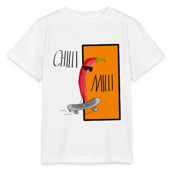 Chilli Milli 3D - Stanley/Stella MINI CREATOR Kids’ T-Shirt - white - Front - Maike (125cm)