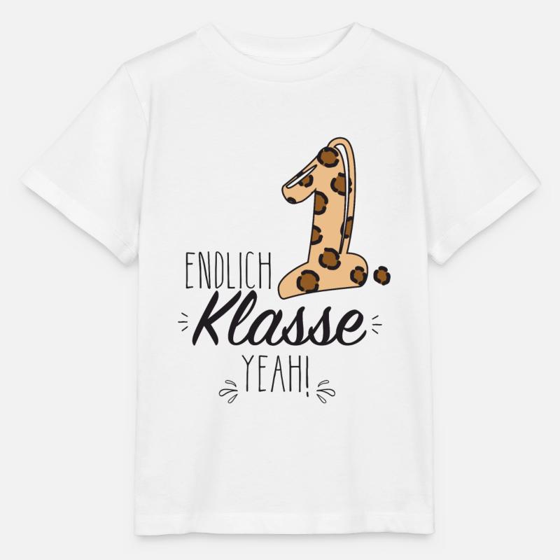 Endlich erste Klasse - Stanley/Stella Kinder T-Shirt MINI CREATOR  - Weiß