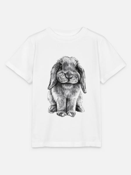 Widder Kaninchen - Stanley/Stella Kinder T-Shirt MINI CREATOR - Weiß