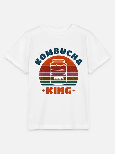 Kombucha King - Stanley/Stella Kinder T-Shirt MINI CREATOR - Weiß