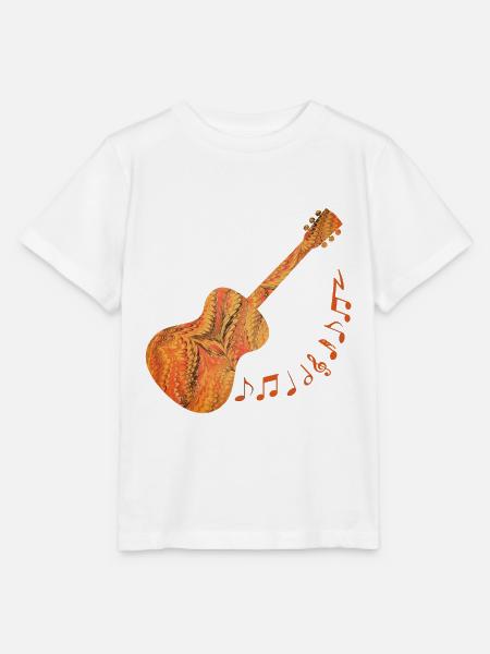 gitarre e 109 - Stanley/Stella Kinder T-Shirt MINI CREATOR - Weiß