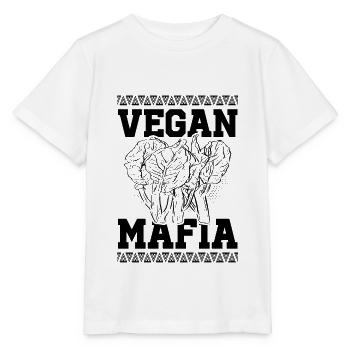 Vegan Mafia - Stanley/Stella Kinder T-Shirt MINI CREATOR  - Weiß - Vorne - Maike (125cm)