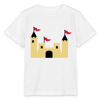 castle - Stanley/Stella MINI CREATOR Kids’ T-Shirt - white - Front - Maike (125cm)