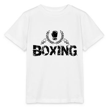 sport de boxe - T-shirt bio MINI CREATOR Stanley/Stella Enfant - blanc - Devant - Maike (125cm)