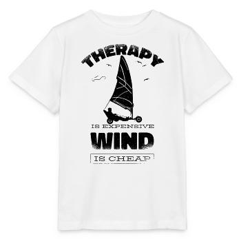Beach Sailing Windracer Land Sailers Land Sailors - Stanley/Stella MINI CREATOR Kids’ T-Shirt - white - Front - Maike (125cm)