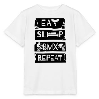 BMX Cycliste BMX Vélo BMX Rampe BMX BMX - T-shirt bio MINI CREATOR Stanley/Stella Enfant - blanc - Devant - Maike (125cm)