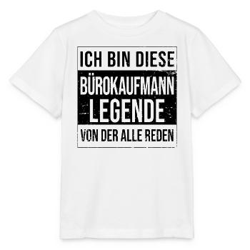 Angestellter Geburtstag geboren Legende - Stanley/Stella Kinder T-Shirt MINI CREATOR  - Weiß - Vorne - Maike (125cm)