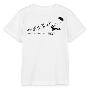 Beach Sailing Windracer Weekend Shore Sailors - Stanley/Stella MINI CREATOR Kids’ T-Shirt - white - Front - Maike (125cm)
