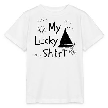 voilier voilier voilier voilier voilier yacht drôle - T-shirt bio MINI CREATOR Stanley/Stella Enfant - blanc - Devant - Maike (125cm)