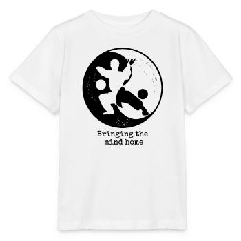 Qi-Gong Martial Arts Chigong Meditation Thai-Chi - Stanley/Stella MINI CREATOR Kids’ T-Shirt - white - Front - Maike (125cm)