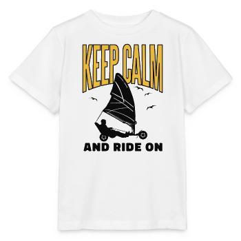 Sand Sailing, Windracer, Land Sailing, Land Sailor - Stanley/Stella MINI CREATOR Kids’ T-Shirt - white - Front - Maike (125cm)