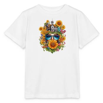 jardinier amateur jardinier jardinier jardinier jardinage - T-shirt bio MINI CREATOR Stanley/Stella Enfant - blanc - Devant - Maike (125cm)