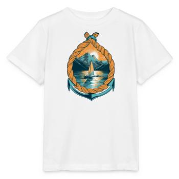 Sailboat, Sailing Ship, Sailing Yacht, Vintage Sailing - Stanley/Stella MINI CREATOR Kids’ T-Shirt - white - Front - Maike (125cm)