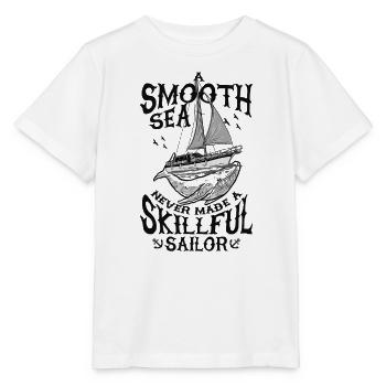 Sailor Sailboat Sailing Ship Sailing Yacht - Stanley/Stella MINI CREATOR Kids’ T-Shirt - white - Front - Maike (125cm)
