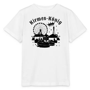 Kirmeskönig Jahrmarkt Volksfest Rummelplatz - Stanley/Stella Kinder T-Shirt MINI CREATOR  - Weiß - Vorne - Maike (125cm)