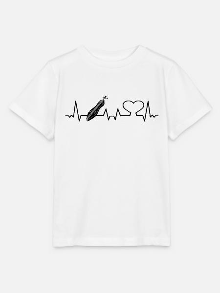 Dulcimer-Musiker Zupfinstrument Hammered Dulcimer - Stanley/Stella Kinder T-Shirt MINI CREATOR  - Weiß
