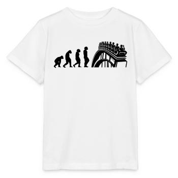 Parc D’attractions, Foire, Fête foraine, Fête foraine - T-shirt bio MINI CREATOR Stanley/Stella Enfant - blanc - Devant - Maike (125cm)