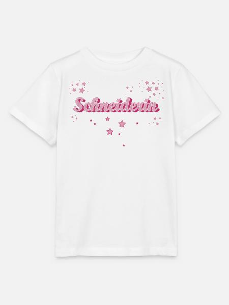 Schneidern Abschluss-Geschenk Textil-Schneiderin - Stanley/Stella Kinder T-Shirt MINI CREATOR - Weiß