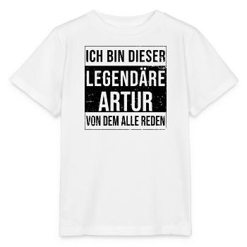I'm this legendary for Artur - Stanley/Stella MINI CREATOR Kids’ T-Shirt - white - Front - Maike (125cm)
