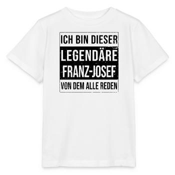 I'm this legendary for Franz-Josef - Stanley/Stella MINI CREATOR Kids’ T-Shirt - white - Front - Maike (125cm)