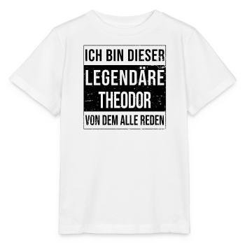 Ich bin dieser legendäre für Theodor - Stanley/Stella Kinder T-Shirt MINI CREATOR  - Weiß - Vorne - Maike (125cm)