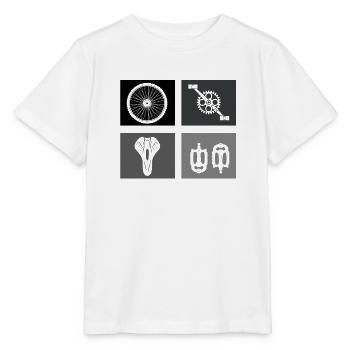 Bicycle Accessories Bicycle - Stanley/Stella MINI CREATOR Kids’ T-Shirt - white - Front - Maike (125cm)