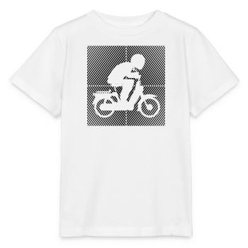 Moped moped scooter moped moped driver tshirt moped - Stanley/Stella MINI CREATOR Kids’ T-Shirt - white - Front - Maike (125cm)